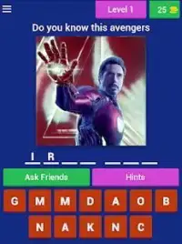 Avengers Quiz Screen Shot 11