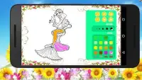 Game Online Untuk Anak Perempuan Mewarnai Putri Screen Shot 0