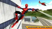 Flying Superhero Iron Spider Mission 2018 Screen Shot 4