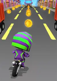 Subway Bike Run - Best Subway Scooter Games Screen Shot 0