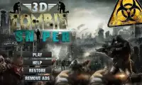 Zombie Sniper Shooting: 3D Screen Shot 1