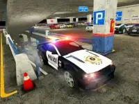 Multi Level Police Car Parking Screen Shot 4