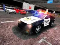 Multi Level Police Car Parking Screen Shot 1