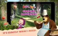 Masha and the Bear Child Games: Cooking Adventure Screen Shot 0