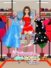 Princess Girls - Royal Closet: Queen Dressup Screen Shot 2