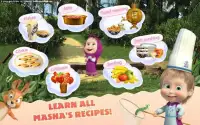 Masha and the Bear Child Games: Cooking Adventure Screen Shot 1