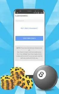 Daily Coins and Token Rewards for Pool ball Screen Shot 0