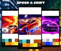 Fast Car Color By Number: Pixel Art Screen Shot 5