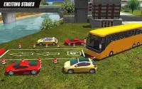 Modern Bus 3D: Urban Coach Parking Drive Simulator Screen Shot 1