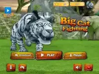 Wild Big Cats Fighting Challenge 2: Lion vs Tigers Screen Shot 0