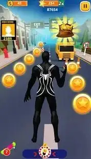 Strange Hero Endless Runner Game : Super Hero Run Screen Shot 0
