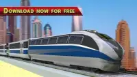 Dubai Metro Train Simulator: Metro Train Games Screen Shot 0