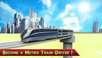 Dubai Metro Train Simulator: Metro Train Games Screen Shot 2