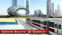 Dubai Metro Train Simulator: Metro Train Games Screen Shot 3