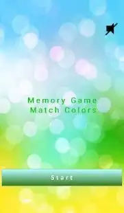 Memory Game - Match Colors Screen Shot 1