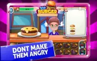 Top burger :Crazy Burger chef mania madness Screen Shot 1