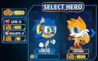 Super Sonic hedgehog Heroes Screen Shot 14