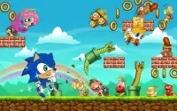 Super Sonic hedgehog Heroes Screen Shot 3