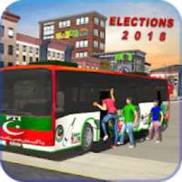 PK Elections Bus Driving 2018: Siyasi Dangal Game