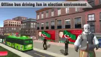 PK Elections Bus Driving 2018: Siyasi Dangal Game Screen Shot 0