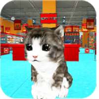Kitten Cat Craft:Destroy Super Market Ep1