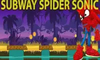 Subway Spider Sonic Run Surf Screen Shot 1