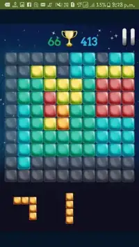 10x10 block king puzzle game Screen Shot 1