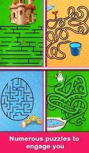 Kids Maze Puzzle - Maze Challenge Game Screen Shot 0