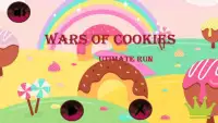 wars of cookie in nightmare run:running games Screen Shot 4