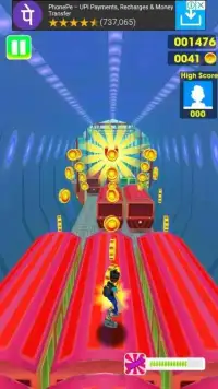 Super Subway Fun Rush 3D Screen Shot 2