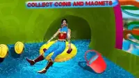 Superhero New Water Slide Game Screen Shot 4