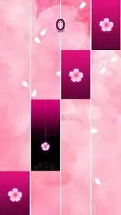 Sakura Azulejos de piano Screen Shot 2