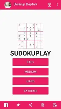 Sudoku Play Screen Shot 5