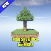 Map Sky Block for MCPE