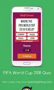 FIFA Football World Cup 2018 Quiz Russia Screen Shot 4