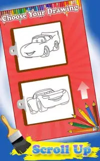 My Lightning Cars Coloring Pages for Kids Screen Shot 4