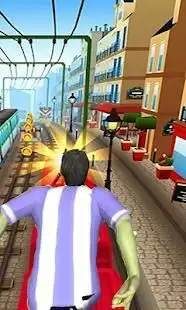 Subway Hero Soccer 2018 - Endless Run 3D Screen Shot 1