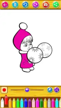 How to color cute Dolls and Princesses Screen Shot 4