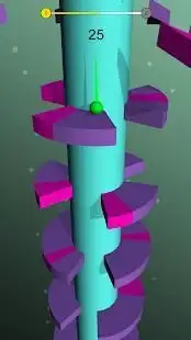 Helix Jump Breakdown Spiral Tower Game Screen Shot 0