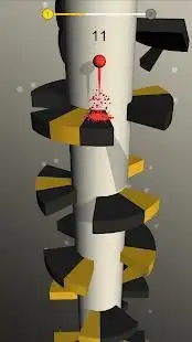 Helix Jump Breakdown Spiral Tower Game Screen Shot 3