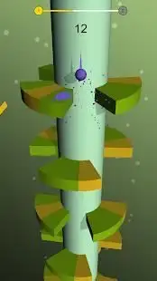 Helix Jump Breakdown Spiral Tower Game Screen Shot 1