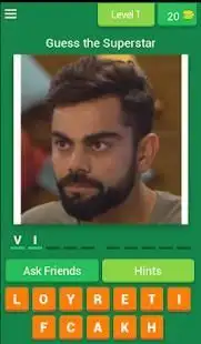 Indian Cricket Quiz Screen Shot 3