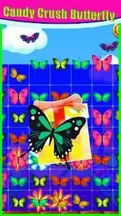 Pink Butterfly Crush : World Candy 2018 Screen Shot 1