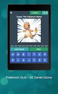 Pokemon Quiz - All Generations Screen Shot 4
