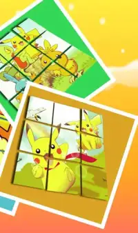 Slide Puzzle For Pokemon Pikachu Screen Shot 0