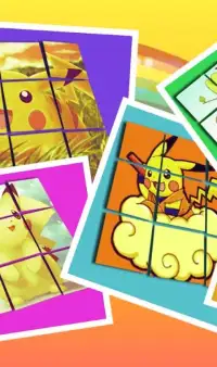Slide Puzzle For Pokemon Pikachu Screen Shot 1