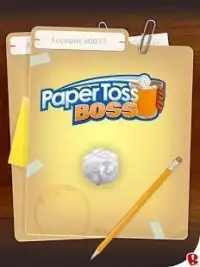 Paper Toss Boss Screen Shot 4