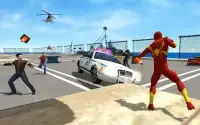 Flying Iron Spider Hero Adventure Screen Shot 2