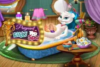 Pregnant Kitty Spa & Makeover Girl Game Screen Shot 0