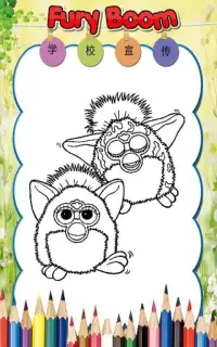 How to color The Furby Bubble Boom Screen Shot 1